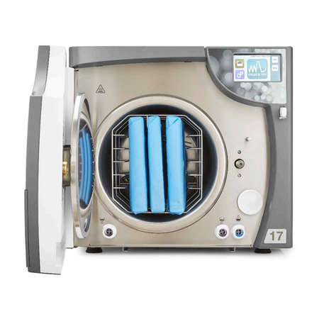 SciCan Bravo G4 Tabletop Autoclave Loaded